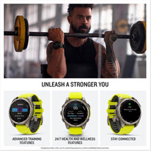 Buy Garmin,Garmin fēnix® 8 47mm Solar Sapphire Titanium Amp Yellow GPS Smartwatch - Gadcet UK | UK | London | Scotland | Wales| Near Me | Cheap | Pay In 3 | Smart Watches