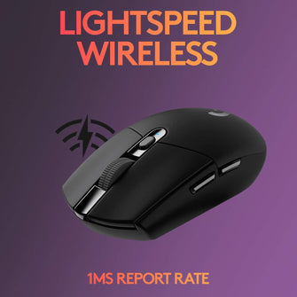 Logitech G305 LIGHTSPEED Wireless Gaming Mouse – Black
