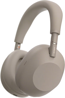 Sony WH-1000XM6 Wireless Noise Cancelling Over-Ear Headphones – Sandstone, Hi-Res Audio, 30-Hour Battery