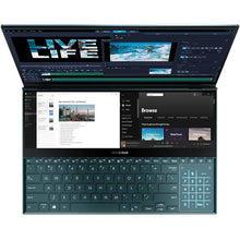 ASUS ZenBook Pro Duo UX581 – Intel Core i9, 32GB RAM, 1TB SSD, RTX 2060 6GB, 15.6" 4K Dual Screen Laptop Celestial Blue