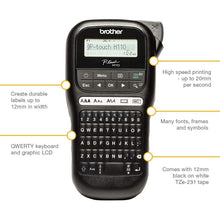 Buy Brothers,Brother PT-H110 Handheld Label Printer, P-Touch Labeller with QWERTY Keyboard - Gadcet UK | UK | London | Scotland | Wales| Near Me | Cheap | Pay In 3 | Label Makers