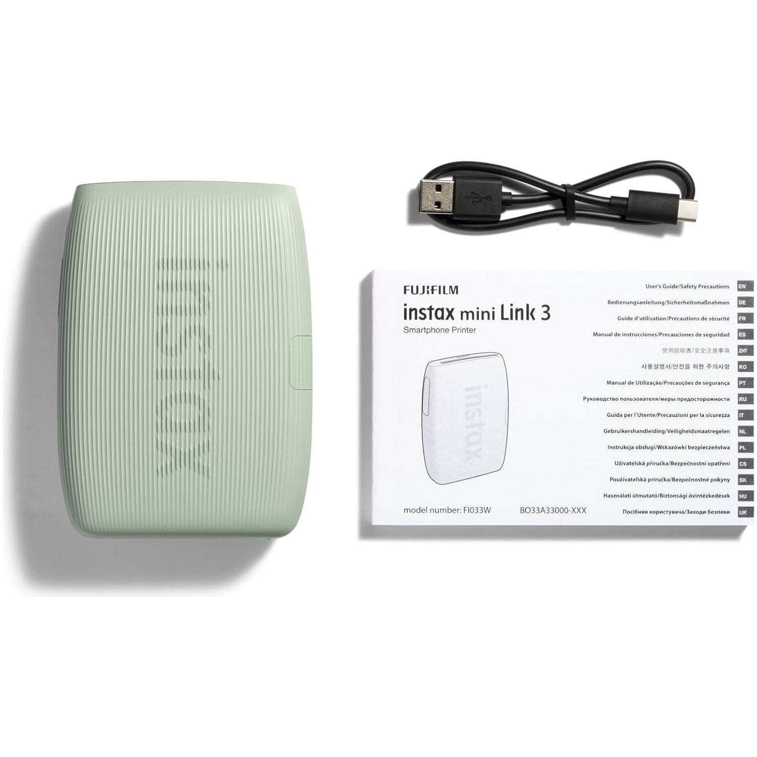Buy Fujifilm,Fujifilm INSTAX mini LINK 3 Smartphone Photo Printer – Sage Green - Gadcet UK | UK | London | Scotland | Wales| Near Me | Cheap | Pay In 3 | Instant Camera