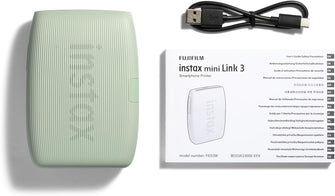 Buy Fujifilm,Fujifilm INSTAX mini LINK 3 Smartphone Photo Printer – Sage Green - Gadcet UK | UK | London | Scotland | Wales| Near Me | Cheap | Pay In 3 | Instant Camera