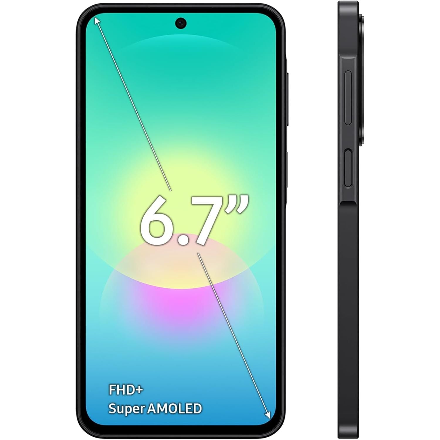 Samsung Galaxy A27 5G 128GB 6GB RAM Dual SIM Unlocked Smartphone – Black (International Modal)
