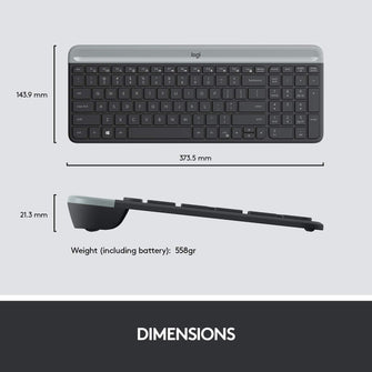Buy Logitech,Logitech MK470 Slim Wireless Keyboard & Mouse Combo for Windows - Gadcet UK | UK | London | Scotland | Wales| Ireland | Near Me | Cheap | Pay In 3 | Keyboard & Mouse