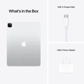 Buy Apple,Apple iPad Pro 12.9 5th Gen 256GB 5G Cellular / Wi-Fi In Silver - Unlocked - Gadcet.com | UK | London | Scotland | Wales| Ireland | Near Me | Cheap | Pay In 3 | Tablet Computers