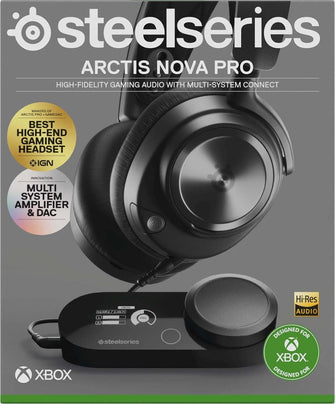 Buy SteelSeries,SteelSeries Arctis Nova Pro Wireless X 7.1 Wired Gaming Headset - Black - Gadcet UK | UK | London | Scotland | Wales| Ireland | Near Me | Cheap | Pay In 3 | Headphones & Headsets