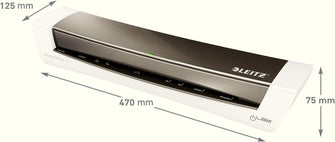 Buy Leitz,Leitz 74401089 iLam A3 Laminator, Ideal for Home Office - Metallic Dark Grey - Gadcet UK | UK | London | Scotland | Wales| Near Me | Cheap | Pay In 3 | Office Electronic