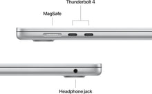 Apple MacBook Air 15-inch M5 Chip Laptop  – 15.3" Liquid Retina Display, 16GB Unified Memory, 512GB SSD, Wi-Fi 7 Silver