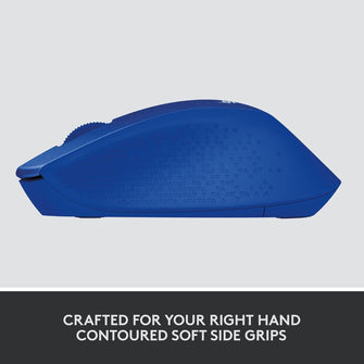 Buy Logitech,Logitech M330 SILENT PLUS Wireless Mouse - 1000 DPI, 2.4GHz, USB Nano Receiver, PC/Mac/Laptop/Chromebook Compatible, Blue - Gadcet UK | UK | London | Scotland | Wales| Near Me | Cheap | Pay In 3 | Mice & Trackballs