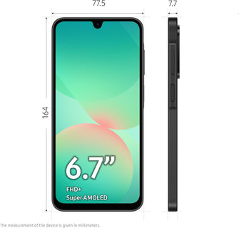 Buy Samsung,Samsung Galaxy A26 5G 6GB RAM 128GB Storage Black SIM-Free Unlocked Smartphone - Gadcet UK | UK | London | Scotland | Wales| Near Me | Cheap | Pay In 3 | Mobile & Smart Phones