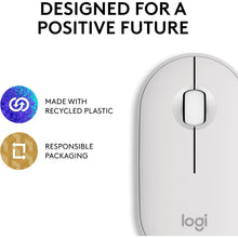Buy Logitech,Logitech Pebble Mouse 2 M350s – Slim Bluetooth Wireless Mouse, White - Gadcet UK | UK | London | Scotland | Wales| Near Me | Cheap | Pay In 3 | Keyboard & Mouse