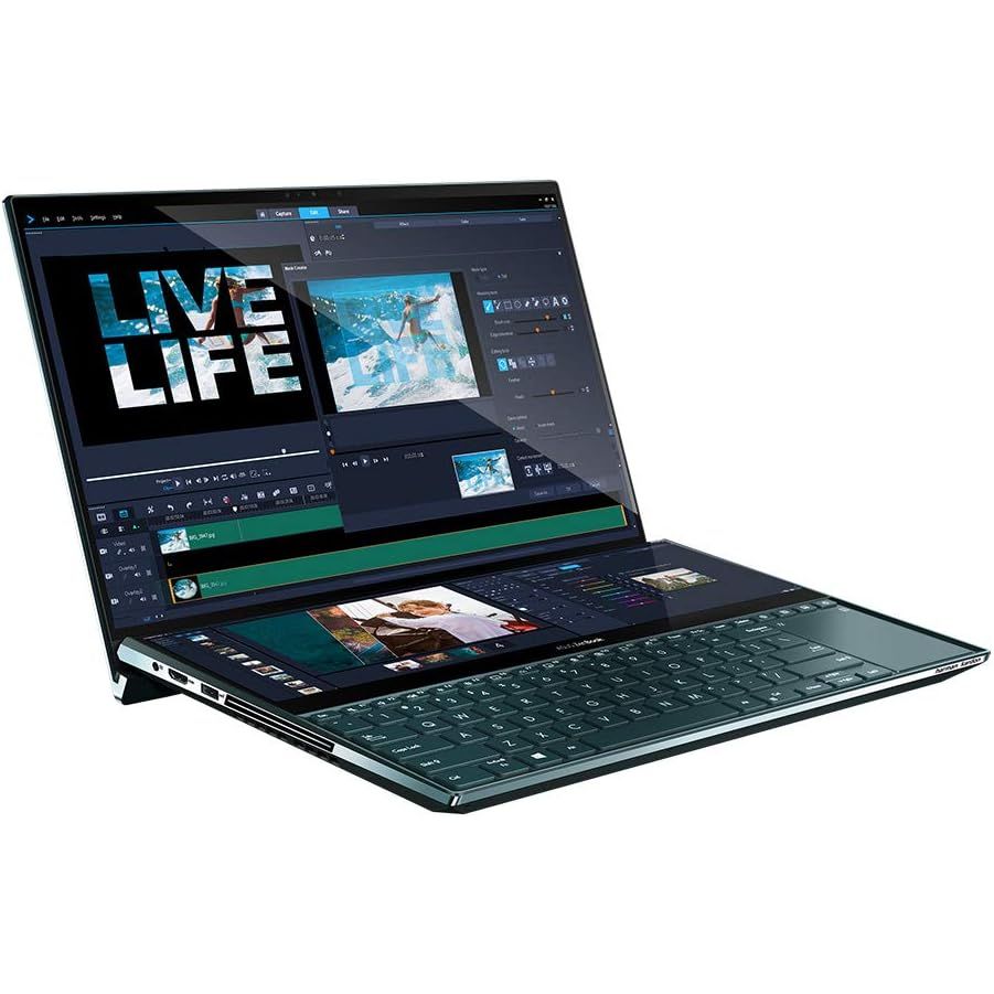 Buy ASUS,ASUS ZenBook Pro Duo UX581 – Intel Core i9, 32GB RAM, 1TB SSD, RTX 2060 6GB, 15.6" 4K Dual Screen Laptop Celestial Blue - Gadcet UK | UK | London | Scotland | Wales| Near Me | Cheap | Pay In 3 | Laptops