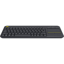 Buy Logitech,Logitech K400 Plus Wireless Touch TV Keyboard with Built-in Touchpad, Media Controls, QWERTY UK Layout - Black - Gadcet UK | UK | London | Scotland | Wales| Near Me | Cheap | Pay In 3 | Keyboard & Mouse