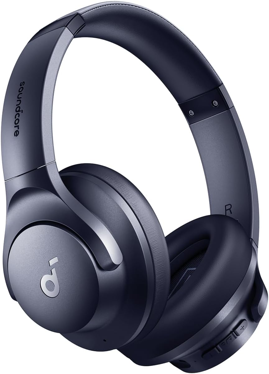 soundcore Anker Q20i, Hybrid Active Noise Cancelling Foldable Headphones