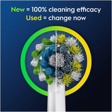 Buy Oral-B,Oral-B Pro Cross Action Electric Toothbrush Head, X-Shape and Angled Bristles for Deeper Plaque Removal, Pack of 10 Toothbrush Heads, Suitable for Mailbox, White - Gadcet UK | UK | London | Scotland | Wales| Near Me | Cheap | Pay In 3 | Toothbrush Accessories