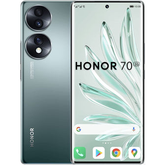 Honor,Honor 70 5G 128GB Storage, 8GB RAM, Dual nano Sim Emerald Green - Unlocked - Gadcet.com