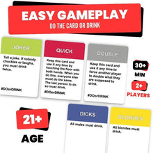 Buy Do or Drink,Do or Drink – Adult Drinking Card Game (350 Cards, 175 Challenges) | Party & Game Night Fun - Gadcet UK | UK | London | Scotland | Wales| Near Me | Cheap | Pay In 3 | Card Games