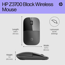 Buy HP,HP Z3700 Wireless Mouse – Slim, 2.4GHz Connectivity, 1200 DPI Optical Sensor, Multi-Surface, Blue LED, Up to 16-Month Battery Life – Black - Gadcet UK | UK | London | Scotland | Wales| Near Me | Cheap | Pay In 3 | Mouse Pads