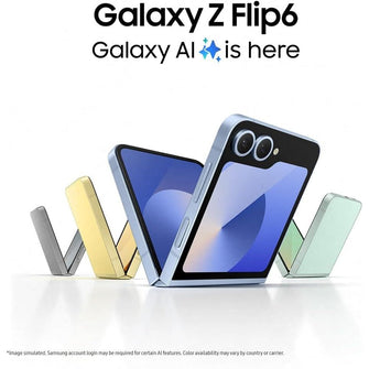 Samsung Galaxy Z Flip6 AI Smartphone 512GB Blue SIM-Free Unlocked