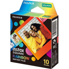 Buy instax,Fujifilm instax SQUARE Instant Film – Rainbow Border, 10 Shot Pack - Gadcet UK | UK | London | Scotland | Wales| Near Me | Cheap | Pay In 3 | Instant Film Cameras