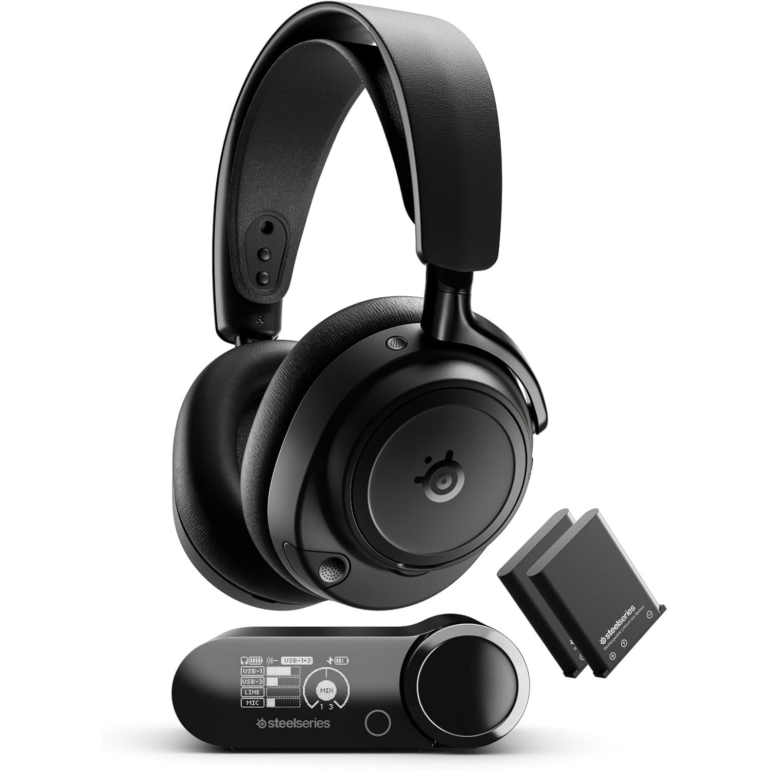 Buy SteelSeries,SteelSeries Arctis Nova Elite Wireless Gaming Headset – 96kHz/24-bit Hi-Res Audio, ANC, Multi-Platform (PC, PlayStation, Xbox) - Gadcet UK | UK | London | Scotland | Wales| Near Me | Cheap | Pay In 3 | Headphones & Headsets