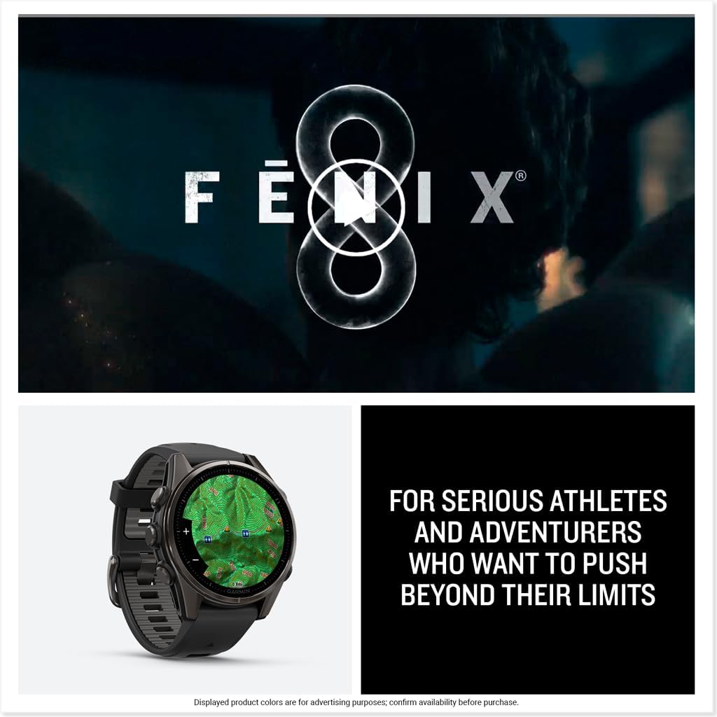 Buy Garmin,Garmin fēnix 8 43mm – AMOLED, Sapphire, GPS Multisport Smartwatch, Carbon Gray DLC Titanium, Pebble Gray Band - Gadcet UK | UK | London | Scotland | Wales| Near Me | Cheap | Pay In 3 | Smart Watches