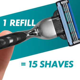 Buy Gillette,Gillette Mach3 Razor Blades for Men - Pack of 8, Upgraded Lubrastrip for Enhanced Glide - Gadcet UK | UK | London | Scotland | Wales| Near Me | Cheap | Pay In 3 | Razors & Razor Blades