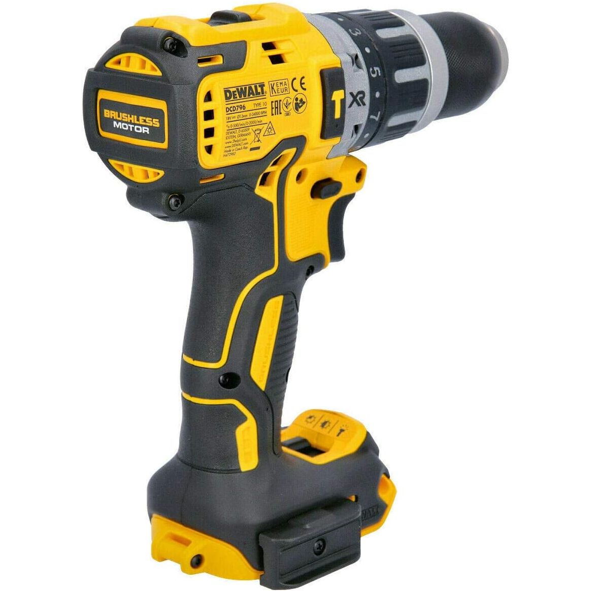 Buy Dewalt,DᴇWALT DCD796NT-QW Cordless Drill – 18V Brushless Motor, 2-Speed, Percussion, Metal Keyless Chuck (Bare Unit) - Gadcet UK | UK | London | Scotland | Wales| Near Me | Cheap | Pay In 3 | Handheld Power Drills