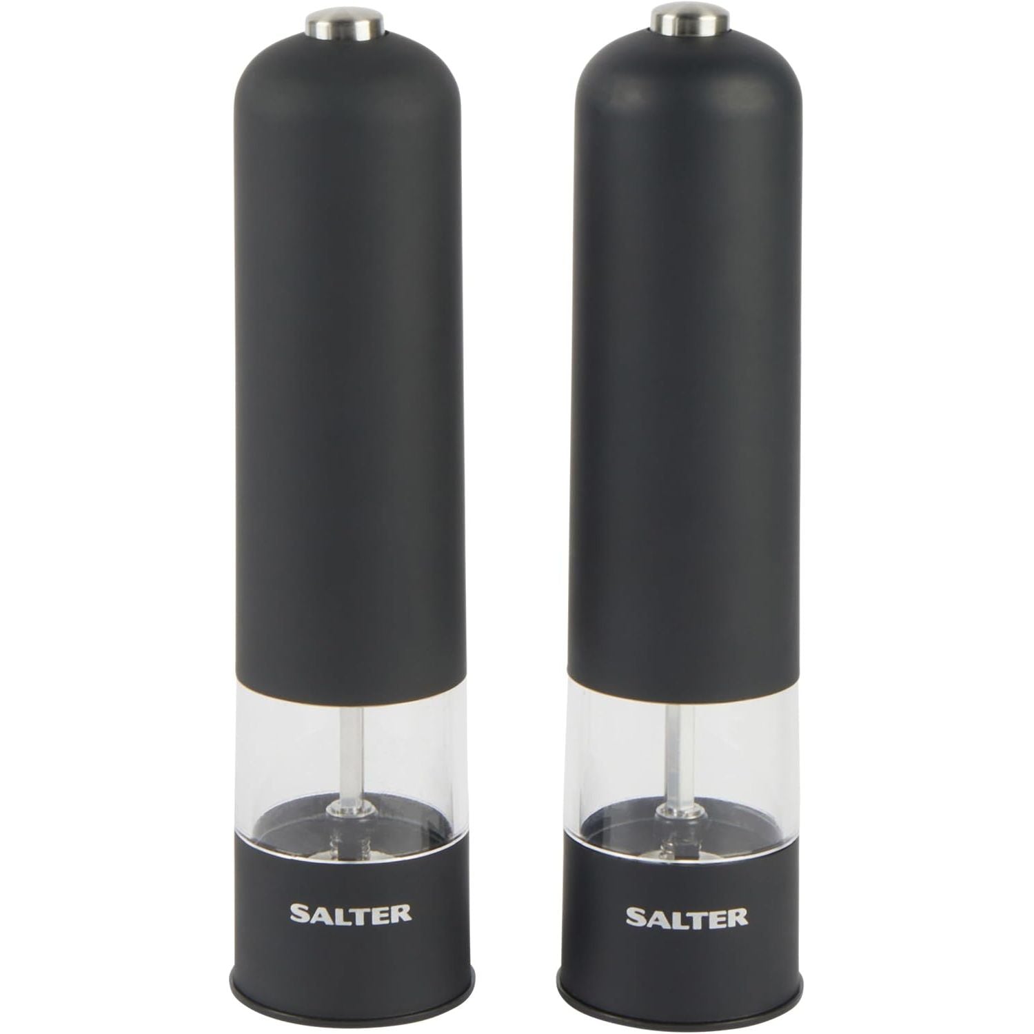 Buy Salter,Salter 7524 BKXR Electric Salt & Pepper Grinder Set – Battery Powered, One-Touch Operation, Ceramic Mechanism, Soft Touch Finish, BPA-Free - Gadcet UK | UK | London | Scotland | Wales| Near Me | Cheap | Pay In 3 | Kitchen & Home Appliances