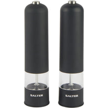 Buy Salter,Salter 7524 BKXR Electric Salt & Pepper Grinder Set – Battery Powered, One-Touch Operation, Ceramic Mechanism, Soft Touch Finish, BPA-Free - Gadcet UK | UK | London | Scotland | Wales| Near Me | Cheap | Pay In 3 | Kitchen & Home Appliances