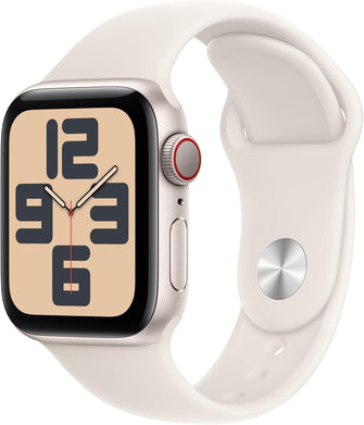 Buy Apple,Apple Watch SE 2nd Gen (GPS) 40mm Smartwatch with Starlight Aluminium Case With White Strap - Gadcet UK | UK | London | Scotland | Wales| Near Me | Cheap | Pay In 3 | Smart Watches