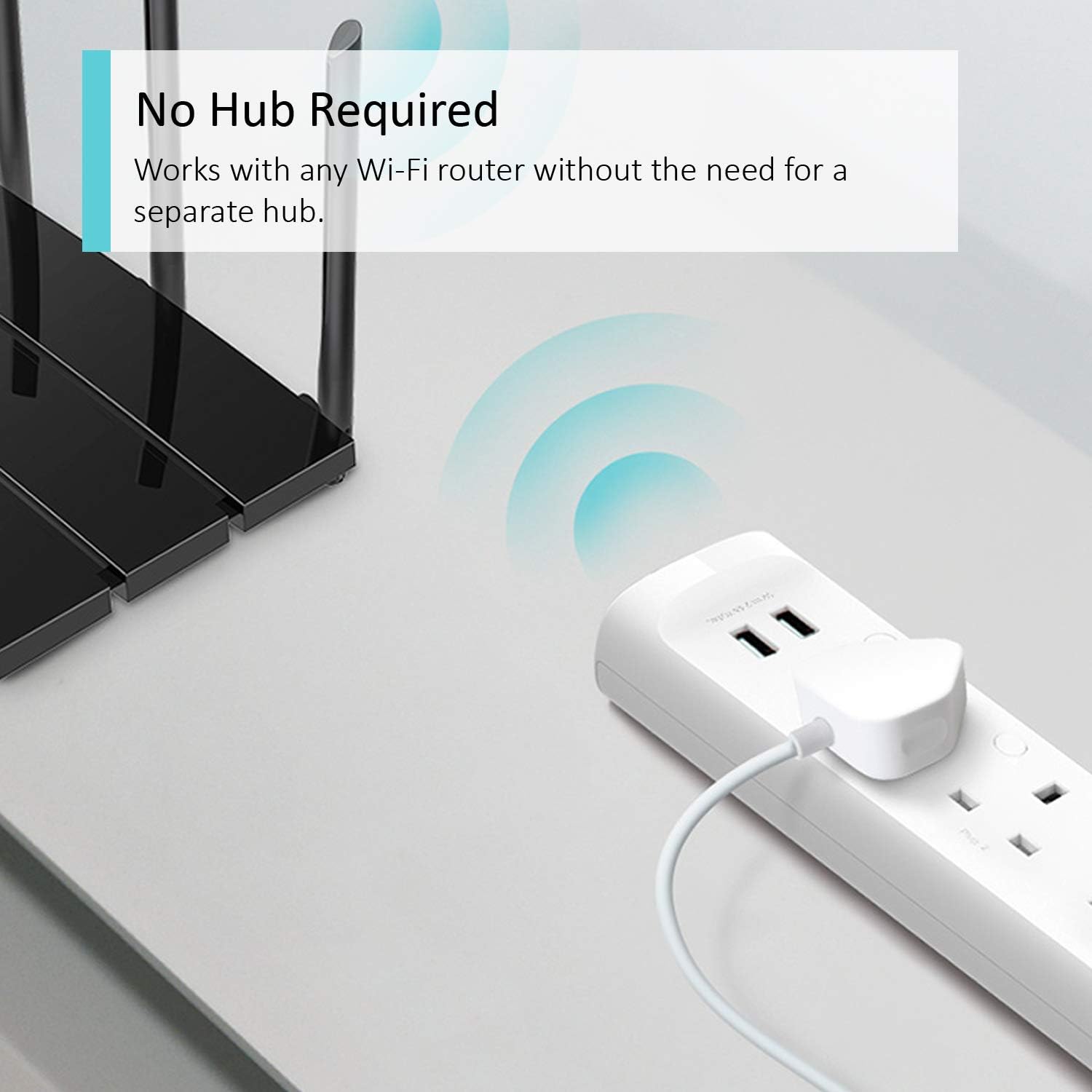 Buy TP-Link,TP-Link Kasa WiFi Power Strip 3 Outlets + 2 USB Ports (KP303) - Gadcet UK | UK | London | Scotland | Wales| Near Me | Cheap | Pay In 3 | Power Adapter & Charger Accessories