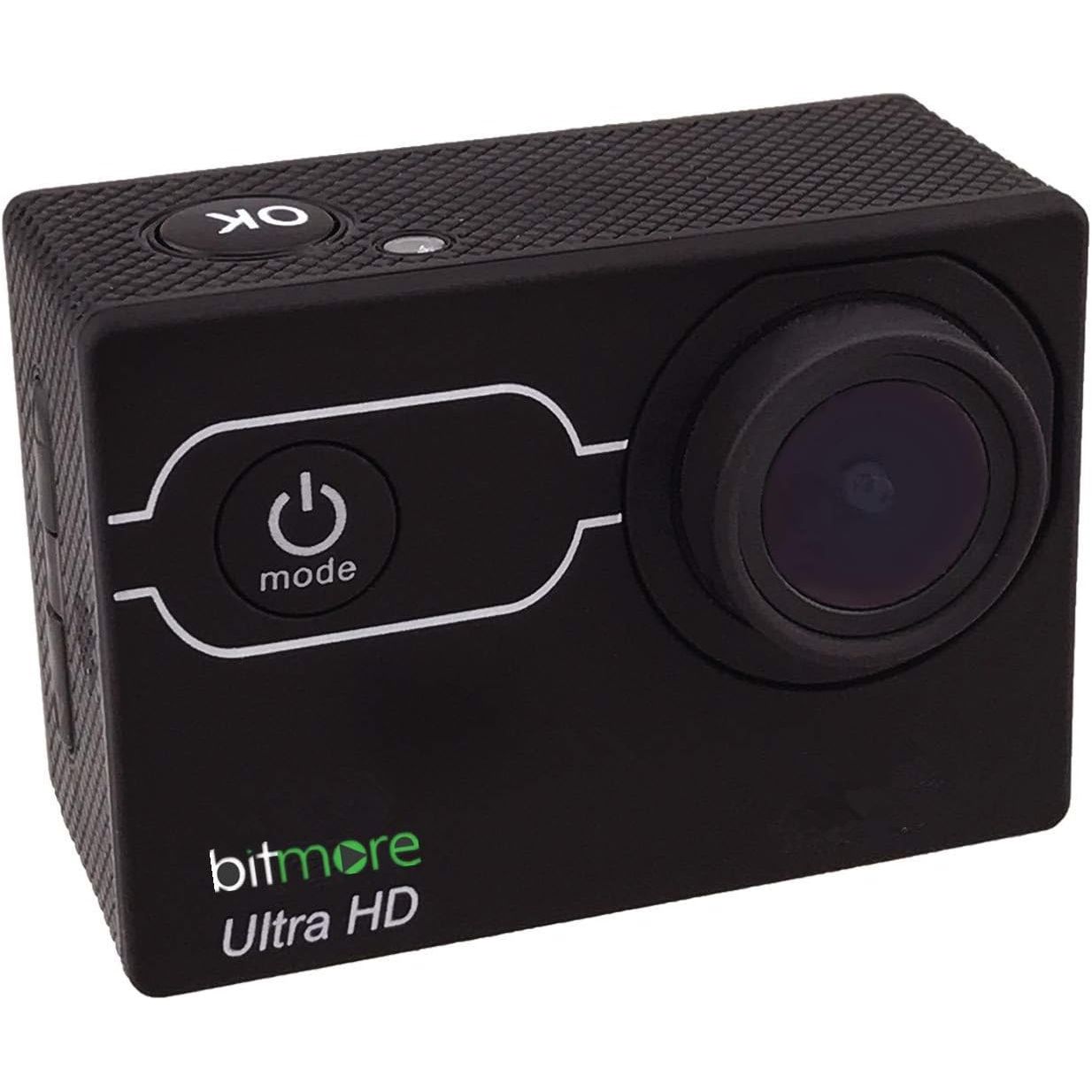 Buy Ecat Tech Ltd,Bitmore UltraCam 4K Waterproof Action Camera with Accessories - Gadcet UK | UK | London | Scotland | Wales| Near Me | Cheap | Pay In 3 | Action Camera Cases