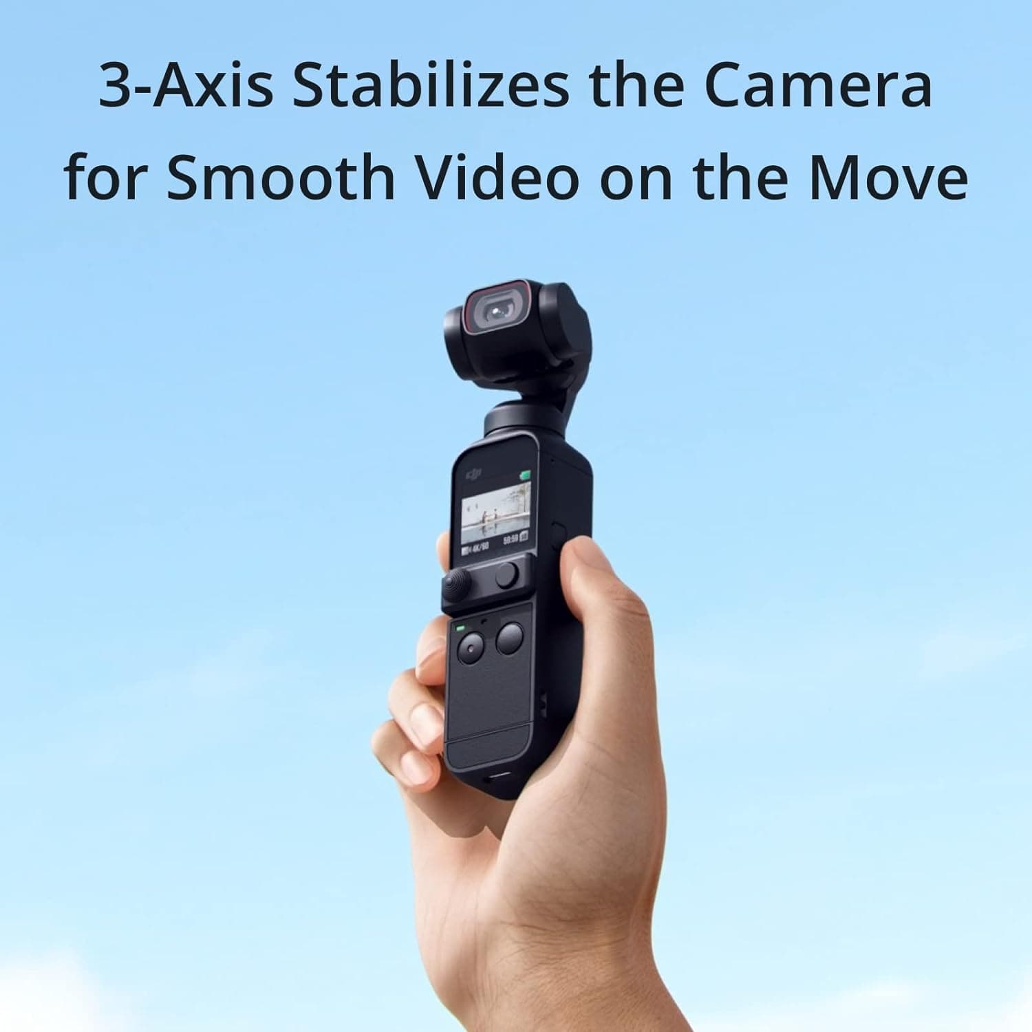 Buy DJI,DJI Pocket 2 Handheld 3-Axis Gimbal with 4K Camera - 1/1.7" CMOS, 64MP, Face Tracking, for Vlogging, Black - Gadcet UK | UK | London | Scotland | Wales| Near Me | Cheap | Pay In 3 | Cameras & Optics