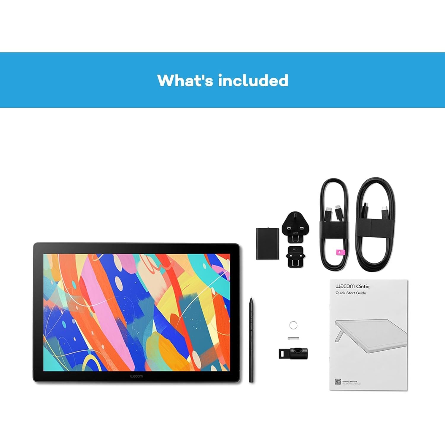 Buy Wacom,Wacom Cintiq 16 (2025) 2.5K Pen Display with Wacom Pro Pen 3 - Gadcet UK | UK | London | Scotland | Wales| Near Me | Cheap | Pay In 3 | Portable Monitors