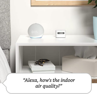 Buy Amazon,Amazon Smart Air Quality Monitor (Newest Gen) – Works with Alexa - Gadcet UK | UK | London | Scotland | Wales| Near Me | Cheap | Pay In 3 | Air Quality Meters