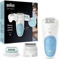 Buy Braun,Braun Silk-épil 5 SensoSmart Epilator For Hair Removal, Lady Shaver & Trimmer Head and Beginner Cap, Wet & Dry, 100% Waterproof, UK 2 Pin Plug, 5-610, White/ Blue - Gadcet UK | UK | London | Scotland | Wales| Near Me | Cheap | Pay In 3 | Health & Beauty