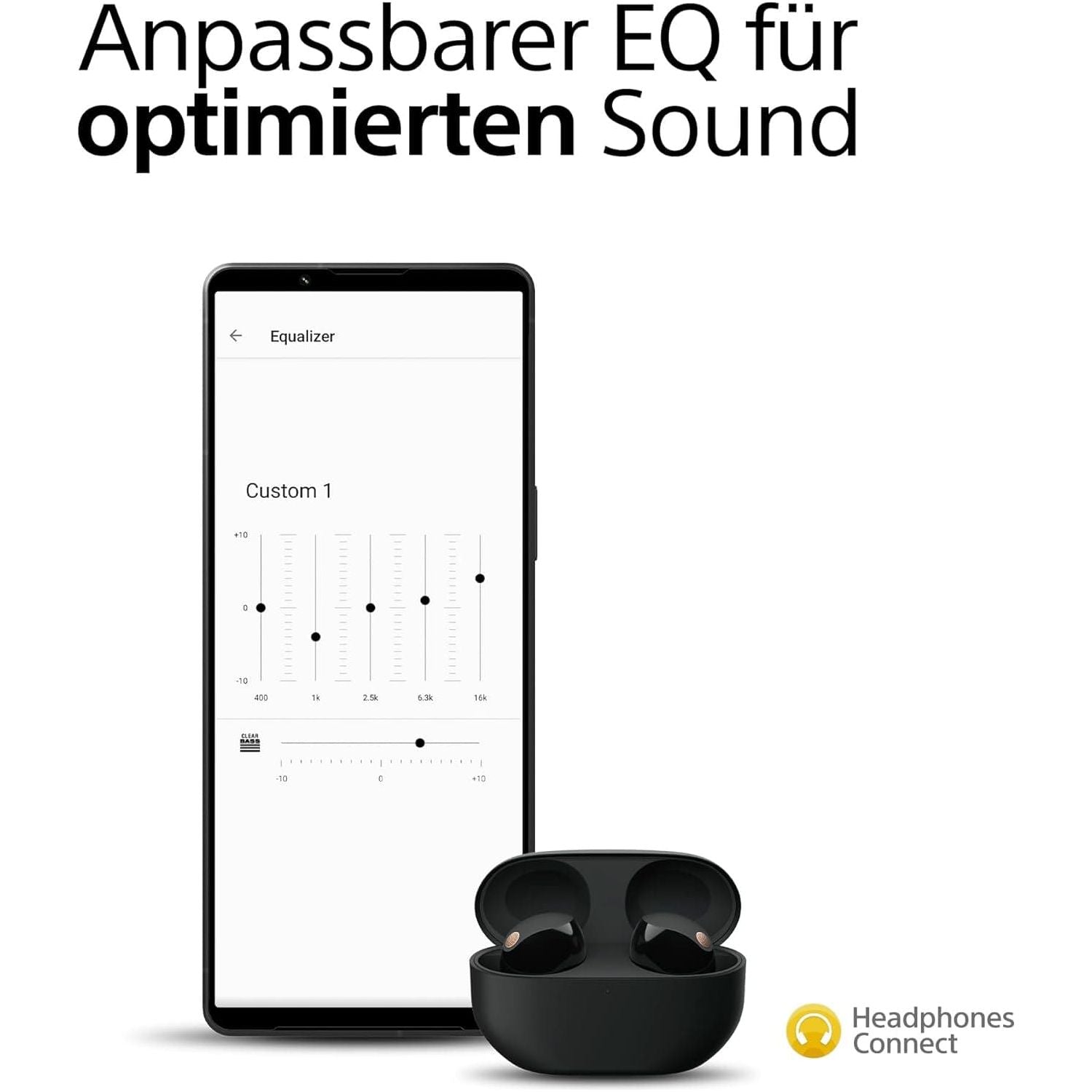 Sony WF1000XM5 ANC In-Ear True Wireless Earbuds - Black - 7