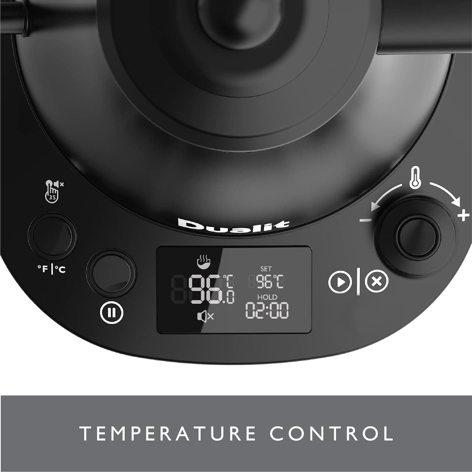 Buy DUALIT,Dualit Pour Over Fast Boil Electric Kettle - Matt Black -Gooseneck Precision Spout - Digital Display Screen - Highly Energy Efficient 800ml Capacity - 72960 - Gadcet UK | UK | London | Scotland | Wales| Ireland | Near Me | Cheap | Pay In 3 | Electric Kettles