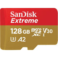 Buy Sandisk,SanDisk 128GB Extreme microSDXC card for Action Cams and Drones + SD adapter + RescuePRO Deluxe, up to 190 MB/s, with A2 App Performance, UHS-I, Class 10, U3, V30 - Gadcet UK | UK | London | Scotland | Wales| Near Me | Cheap | Pay In 3 | Flash Memory Cards
