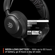 SteelSeries Arctis Nova 5 Wireless Gaming Headset – PC, PS4/PS5, Mobile | 60H Battery, 2.4GHz/Bluetooth, ClearCast Mic, 100+ Audio Presets