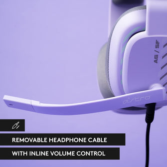 Buy ASTRO Gaming,ASTRO A10 Gaming Headset Gen 2 Wired Headset, Over-ear Gaming Headphones, Lightweight, Flip-to-mute microphone, 32 mm drivers, For Xbox Series X|S, Xbox One, PS5, PS4, Nintendo Switch, PC - Lilac - Gadcet UK | UK | London | Scotland | Wales| Near Me | Cheap | Pay In 3 | Headphones & Headsets