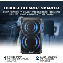 Buy ALTO,Alto Professional TS408 - 2000W 8" Active PA Speaker with 3 Channel Mixer, Bluetooth Streaming, Wireless Loudspeaker linking, DSP and Alto App - BLACK - Gadcet UK | UK | London | Scotland | Wales| Near Me | Cheap | Pay In 3 | Speakers