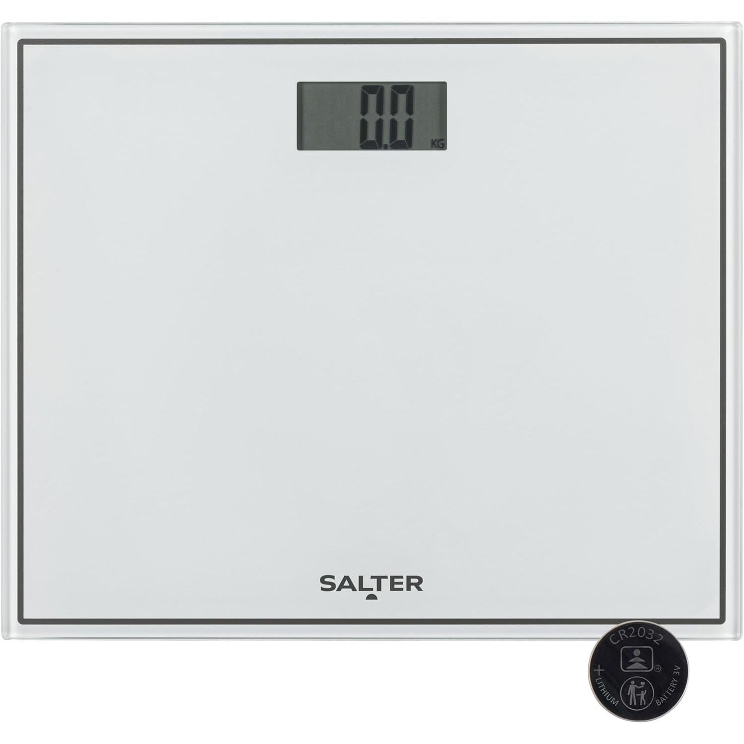 Buy Salter,Salter 9207 WH3R Compact Bathroom Scale – Digital Bodyweight Scale with LCD Display, 150kg Capacity - Gadcet UK | UK | London | Scotland | Wales| Near Me | Cheap | Pay In 3 | Smart Scale