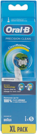 Oral-B Precision Clean Replacement Brush Heads with CleanMaximiser Technology – White