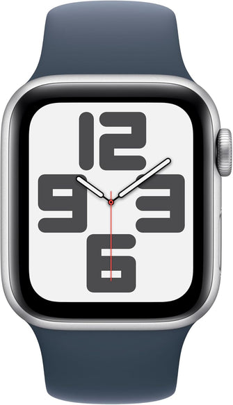 Buy Apple,Apple Watch SE GPS 40mm Silver Aluminium Case with Midnight Sport Band - Gadcet UK | UK | London | Scotland | Wales| Near Me | Cheap | Pay In 3 | Smart Watches