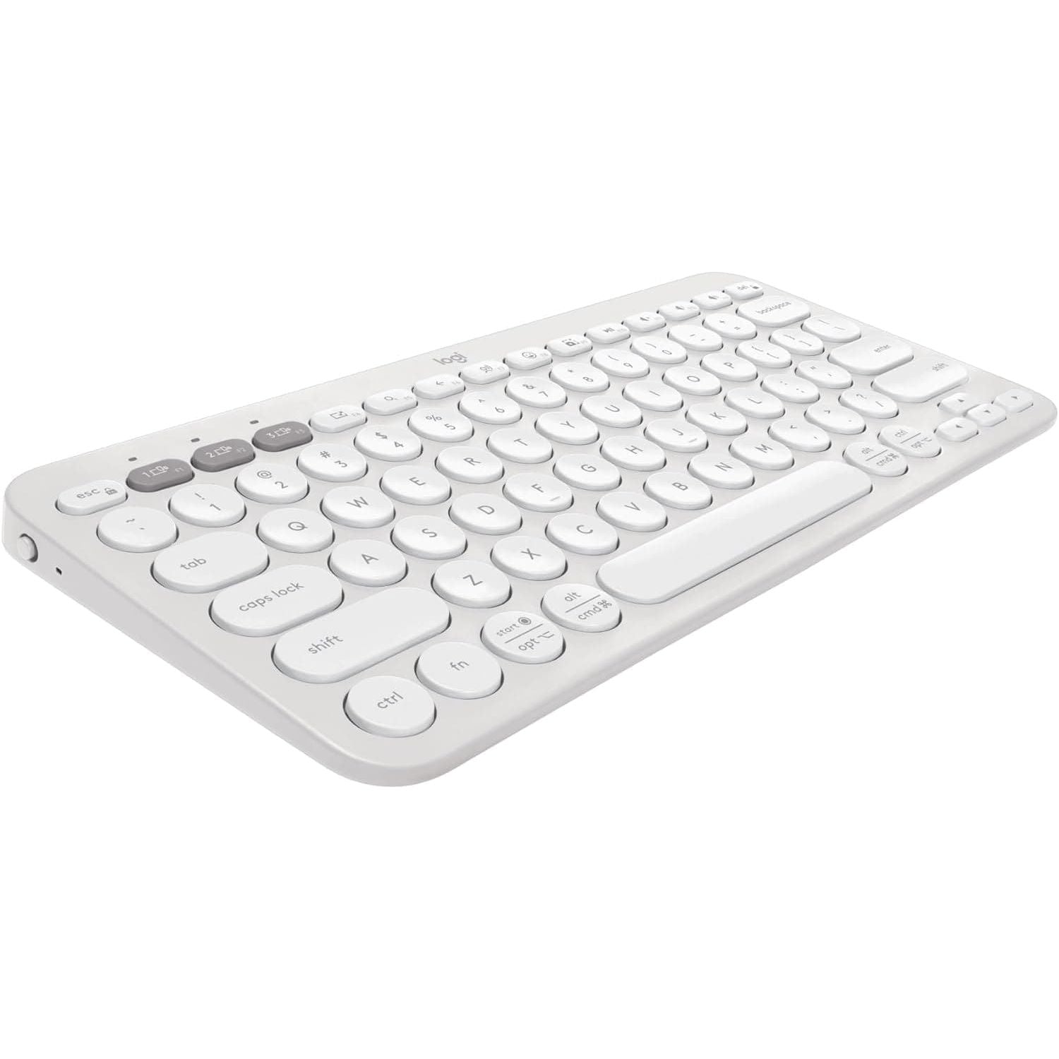 Buy Logitech,Logitech Pebble Keys 2 K380s, Multi-Device Bluetooth Wireless Keyboard with Customisable Shortcuts,Slim and Portable, Easy-Switch for Windows/macOS/iPadOS/Android/Chrome OS, QWERTY UK Layout, White - Gadcet UK | UK | London | Scotland | Wales| Ireland | Near Me | Cheap | Pay In 3 | Keyboards