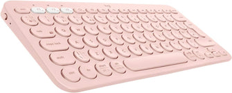 Buy Logitech,Logitech K380 Multi-Device Bluetooth Keyboard - Rose - Gadcet UK | UK | London | Scotland | Wales| Ireland | Near Me | Cheap | Pay In 3 | Keyboards