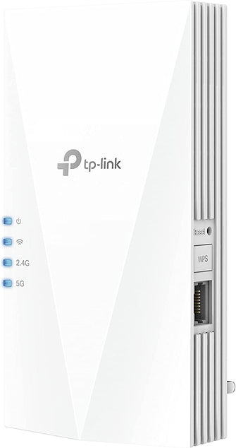 TP-Link,TP-Link AX1800 Dual Band Wi-Fi 6 Range Extender, Broadband/Wi-Fi Extender, Wi-Fi Booster/Hotspot with 1 Gigabit Port, Built-In Access Point Mode, Easy Setup, UK Plug (RE600X) - Gadcet.com